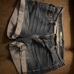 Old Navy Dark Blue Denim Jean Shorts
